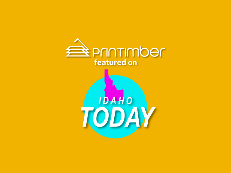PrinTimber featured on Idaho Today